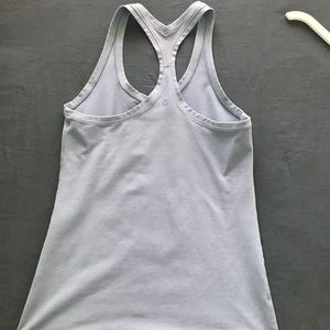 Lululemon Blue Racerback Tank Top